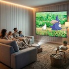 Outdoor Projector Screen With Stand - 120 Inch Portable Projector Acstab 120in