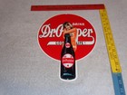 Vintage Drink Dr Pepper 10 2 4 Bottle       Woman 12  Metal Soda Gasoline Oil Sign