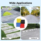 Concrete Texturing Skin  24 x24  Concrete Stamps Mats Set  Polyurethane Concrete
