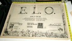 Elo Vintage 2 Pg Uk Concert Dates Ad Advert 1976 Electric Light Face Music Prog