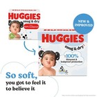 Huggies Size 4 Diapers Snug Dry Baby Diapers Size 4 22-37 Lbs 92 Count