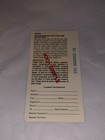 Vintage Unscratched  1 Million Dollar Baseball Sample Void Ticket Ak Lottery B2