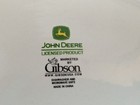 John Deere Green Tractor Oval Serving Platter Plate Dish  14  X 10 5   Gibson