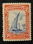Travelstamps  1937 Mozambique Company  Stamps Scott  177 Dhow Sailboat Mnh Og