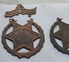 The Four State Fair Ogden Utah 1909 Souvenir Medallion Metal Token Lot Of Two 