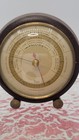 Vintage Taylor Stormoguide 1927 Art Deco Brass   And Wood Case Barometer