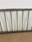 Antique Leaded Glass Window Panel Transom Sidelight Beveled Textured Privacy