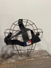 New Wilson Mlb Titanium Umpire Mask Frame Cage Raw Silver With Mlb Harness