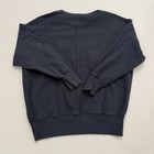 American Eagle Let s Hang Out Crewneck Sweatshirt Navy Blue Embroidered Size Xs