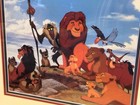 Authenticated 1994 Disney   s The Lion King Commemorative Framed Sericel
