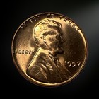 1957 P Philadelphia Lincoln Wheat Cent Choice  bu  Brilliant Uncirculated