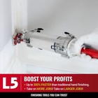 Level5 Drywall Finishing Set   Flat Boxes  Ext Handles  Pump   Minishot   4-663p