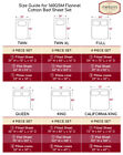 Mellanni 100  Cotton Flannel Sheet Set W  Deep Pockets  Breathable   Warm 160gsm