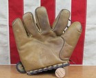 Vintage 1940s Wilson Leather Split Finger Baseball Glove Mike Kreevich 628 Lefty