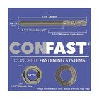 Confast 3 4  X 4-3 4  Stainless Steel Wedge Anchor  20 Per Box  3 4  X 4-3 4 