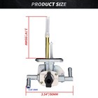 Gas Fuel Cock Valve Petcock New For Suzuki Quadsport Z400 Ltz400 2x4 2003-2007