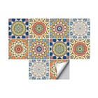  30pcs Peel stick Vinyl Wall Tile Transfers Sticker  8x8inch 8x8 x30pcs Ts023