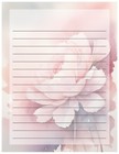 Personalized - 30pcs Stationery Writing Paper  Watercolor Stationary   l2c14
