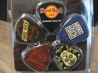 5 New Hard Rock Cafe Hrc Logo Medium Guitar Picks - Niagara Falls - New York Usa