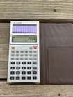 Sharp El-515 Solar Vintage Scientific Calculator W case - Working Well