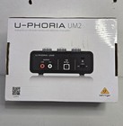 New Behringer U-phoria Um2 Usb Audio Interface
