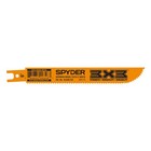 6 In 6-10tpi Reciprocating Saw Blade Wood Metal Double-sided Spyder 200176