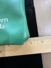 Vtg C s Bank Deposit Bag Green Zipper Citizens   Southern National Bank Florida
