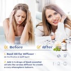 Hiqili Basil Essential Oil 100 Pure   Natural 100 Ml Diffuser Yoga