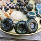 4 Lb Lot Of Vintage Buttons Art Craft Sewing Tin Collection
