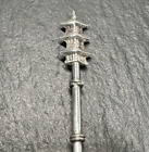 Vintage Tokyo Japan Sterling 4 1 8  Souvenir Spoon E650