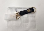 Nwt Coach F39865 Trigger Snap Bag Charm  Valet Key Ring In Black  58