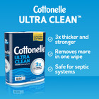 Sale  Cottonelle Ultra Clean Toilet Paper  Strong Toilet Tissue  36 Mega Rolls