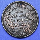 1841 Hard Times Token  Ht-16  Low-58  Beautiful - Webster Credit Currency