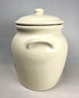 Vintage John Deere Logo Cookie Jar With Lid Ceramic Pottery Moline Ill  Usa