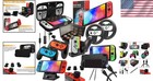 Switch Accessories Bundle Kit With For Switch   Oled With Consoles Wheels Etc