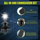 Vland D2s Led Headlight Bulbs Replace Xenon 5700k set High low Beam Super Bright