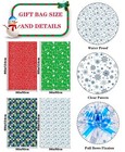 4pcs Extra Large Christmas Gift Bags Jumbo Christmas Bags 60  X 36  Oversized   
