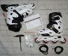 Ferrari Adjustable Inline Skates  Fun Roller Blades For Kids  Beginner Roller Sk