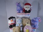 Lot Of 18-- 1990 s Swibco Puffkins-- Small Stuffed Animals  new 