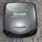 Sony Discman D-191 Portable Cd Player 1999 Digital Mega Bass For Parts