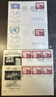 Lot Of 36 Fdc Un Collection United Nations 1951 Air Mail Security Council Ny
