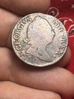 1776 George Iii Ireland Independence Halfpenny Colonial Usa Key Date    Rare Exc