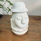 Jeju Island Dol Hareubang Korean Grandfather Jar Vintage Rare