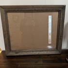Large Rustic Farmhouse Wood Frame Rope Trim Home Decor
