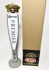 Corona Premier Cerveza Gold Crown Top Beer Tap Handle 12    Tall Brand New In Box 