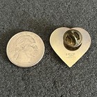 I Love Heart Gary Valentines Day Gold Tone Pin Pinback  44718