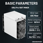 New Bitmain Antminer S19j Pro 100th s Bicoin Asic Miner   180 Day Warranty