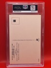 Willie Mays S f  Giants Auto Signed Hall Of Fame Plaque Postcard Psa  6234