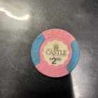  Trump Castle Hotel Casino  2 50 Gaming Poker Chip - Atlantic City  N j 
