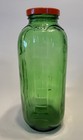 Vintage Green Glass Water Juice Refrigerator Bottle